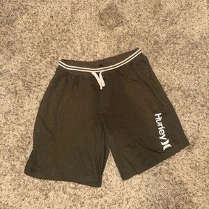 Hurley Men's Olive Green Athletic Shorts